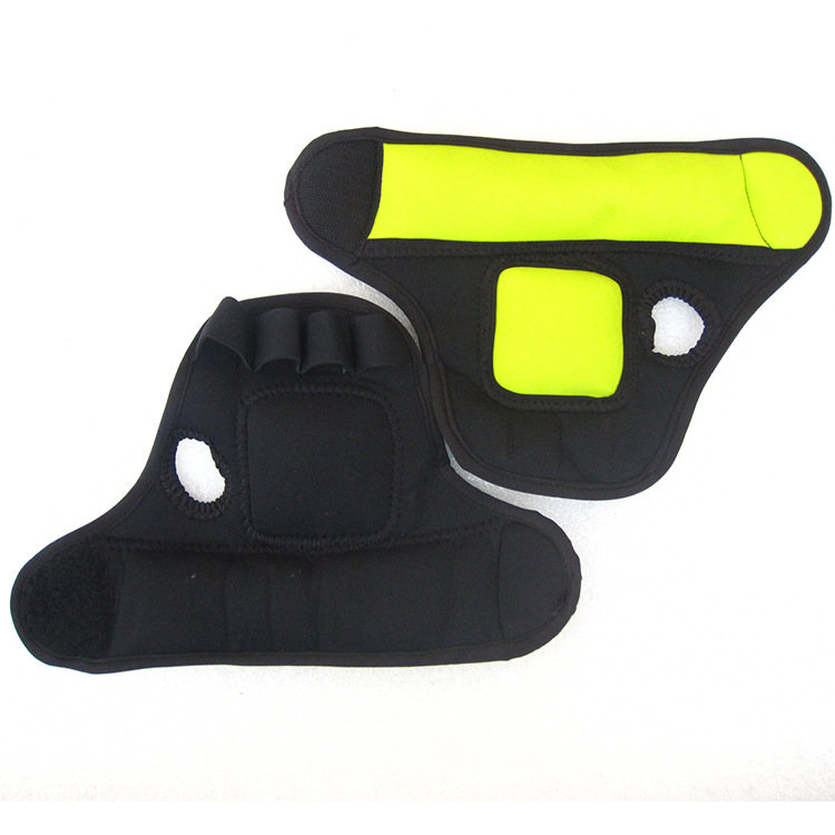 Fitness training weight gloves