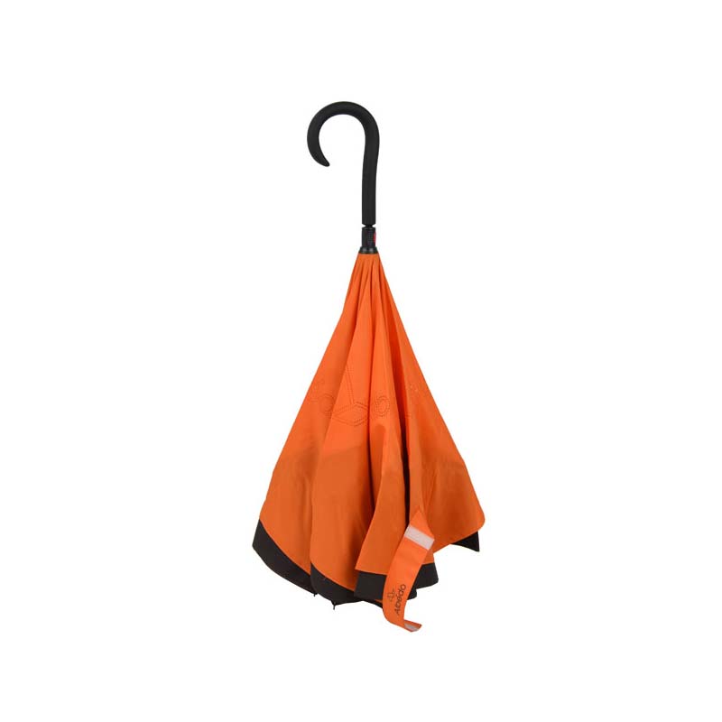 Customized upside-down car reversed umbrella with C handle