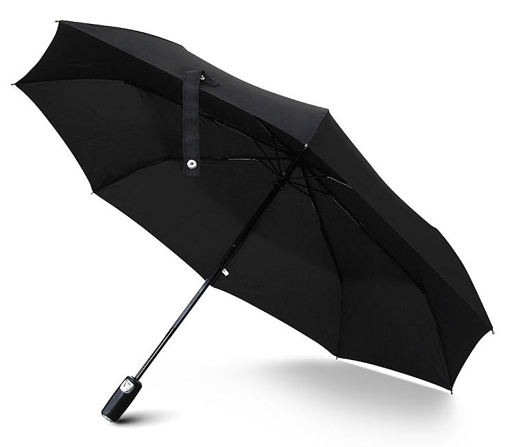 custom printed windproof upscale automatic 3 fold umbrella