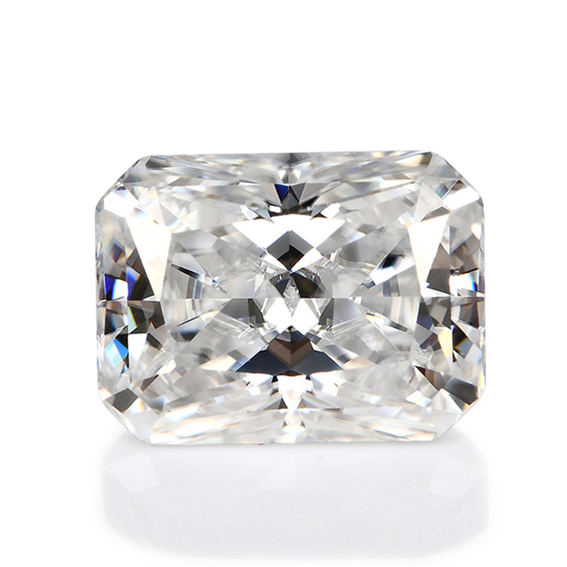 Radiant Cut Synthetic Loose Moissanite