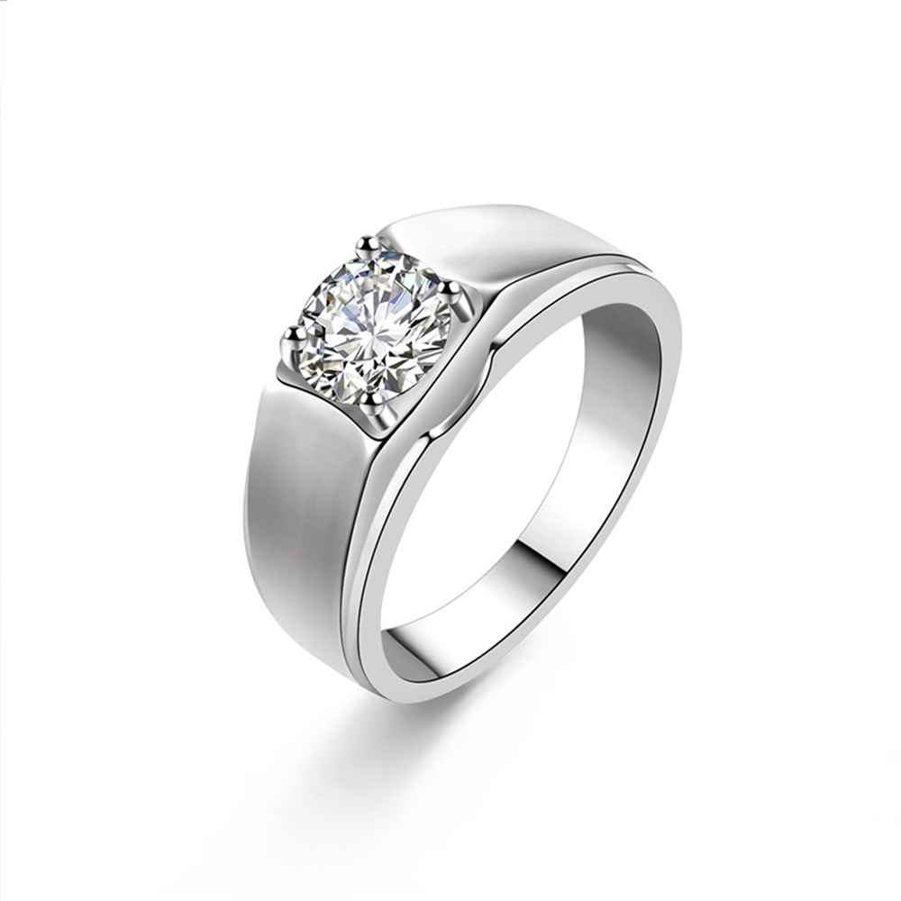 wedding engagement moissanite diamond rings